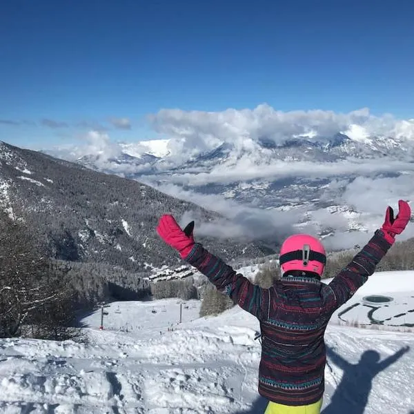 Les Orres Appartement dans le hameau du Mélezet, hotel v destinácii Les Orres