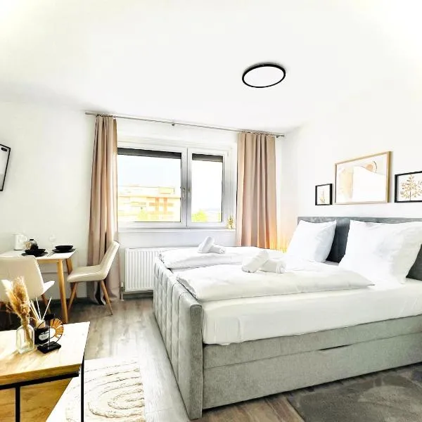 BaMo Studio - city living skyline, hotel v destinaci Klagenfurt