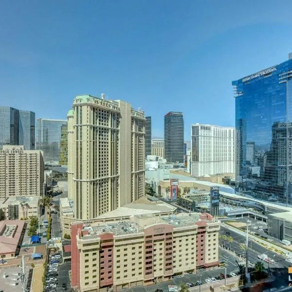 MGM Signature-22-711 Strip View Jacuzzi Studio, hotel v Las Vegas