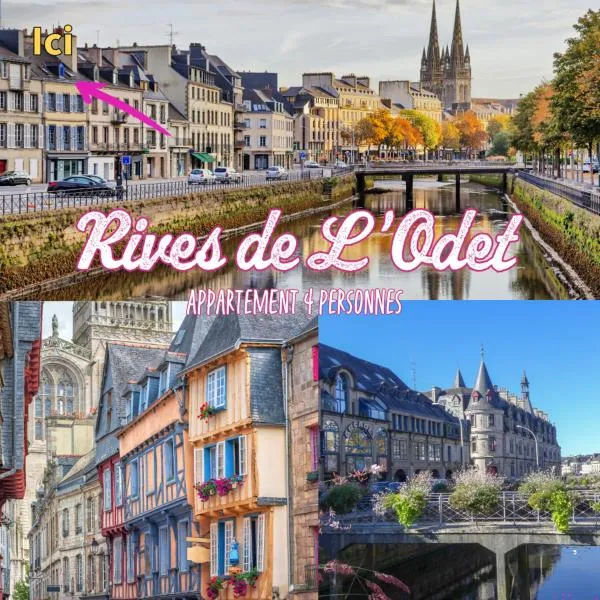 Les rives de l'odet, vue rivière, hotel u gradu Kimpe