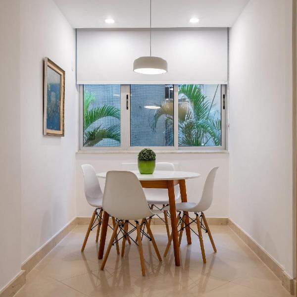 Vista Lateral para a Praia, 2 ou 3 quartos, wi fi, cozinha completa e ar. - Foto 4