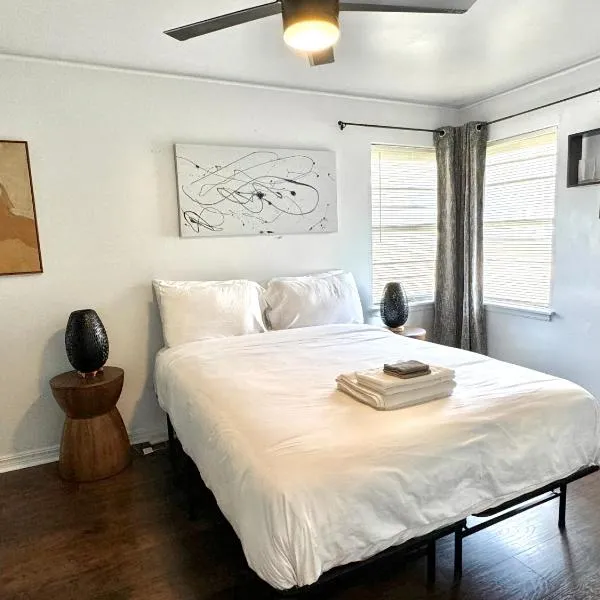 1BR Apt 7 mins Integris Children's Laundry, Hotel in Oklahoma City