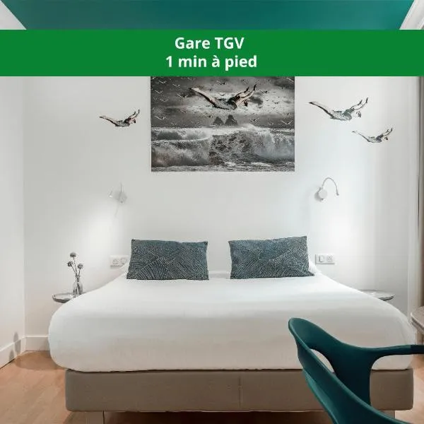 Grand Hôtel de la Gare Toulon - Boutique Hôtel, hotel v destinácii Toulon
