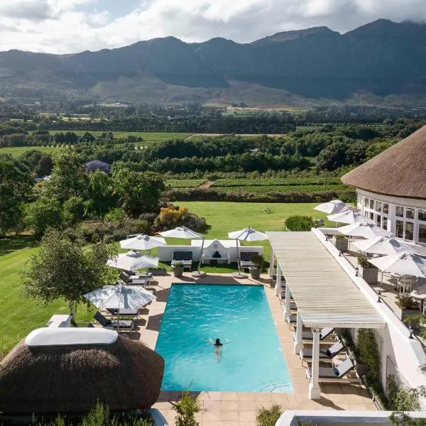 Mont Rochelle Hotel and Vineyard, hotel v destinaci Franschhoek