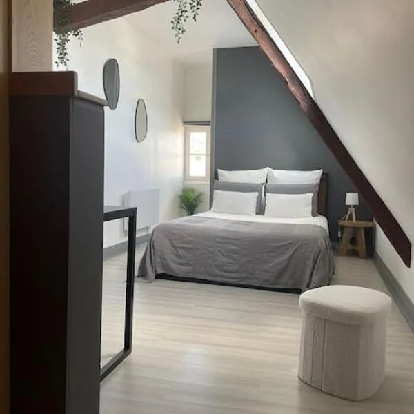 Duplex bord de l'Eure - Parking inclus - Jolie vue sur la cathédrale, hotel em Chartres