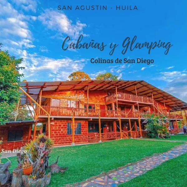 Hotel Cabañas y Glamping Colinas De San Diego, hotel v destinaci San Agustín