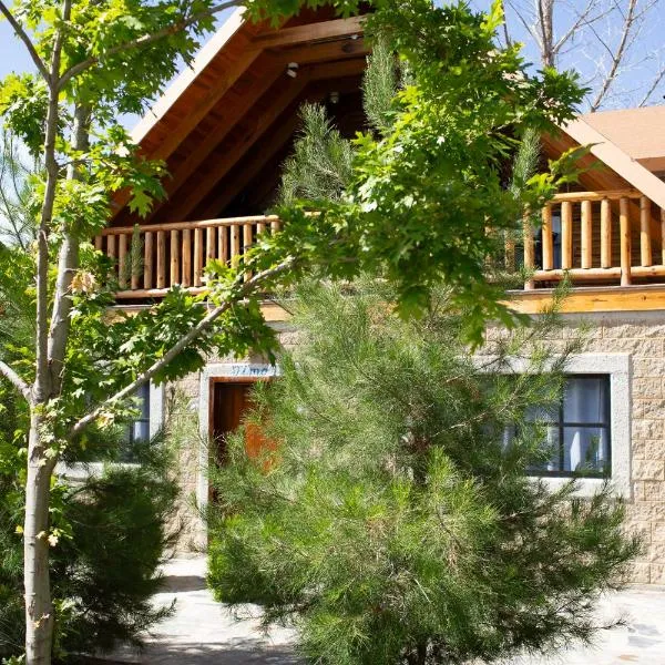 Cabañas Bungalos las Alazanas, hotel v destinaci San Antonio de las Alzanas