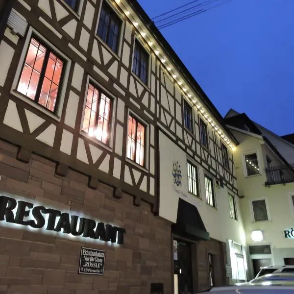Hotel Restaurant Rössle, hotel v destinaci Calw