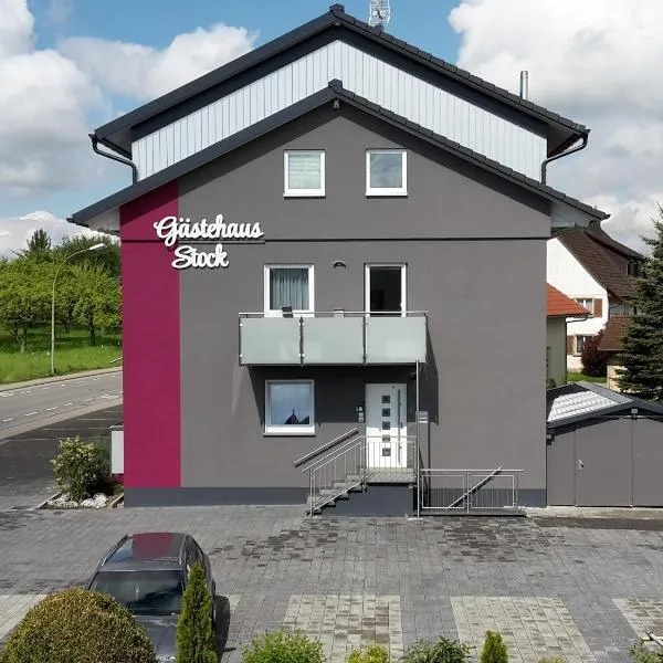 Hotel Gästehaus Stock Zimmer Kräuterstüble, hotel v destinaci Friedrichshafen