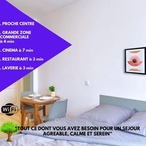 ZenkaSerenity- 5min Centre A29-26, Ferme moderne, hotel v destinaci Saint-Quentin