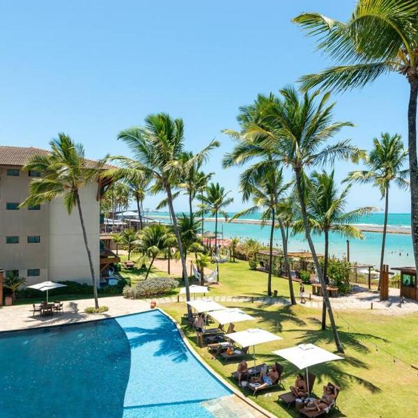 Flat vista mar no La Fleur Polinésia - Muro Alto - Porto de Galinhas - Foto 4