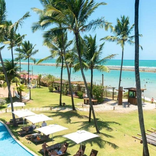 Flat vista mar no La Fleur Polinésia - Muro Alto - Porto de Galinhas - Foto 5