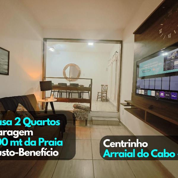 Casa 2qts Vaga centro Arraial do cabo 5 min Praia