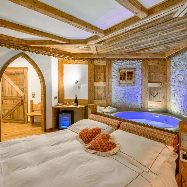 Chalet Pineta relax location, hotel v destinaci Canazei
