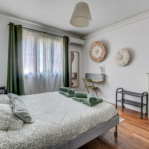 La maison bleue 65 M2 , cœur des Minimes à Toulouse, hotel in Toulouse
