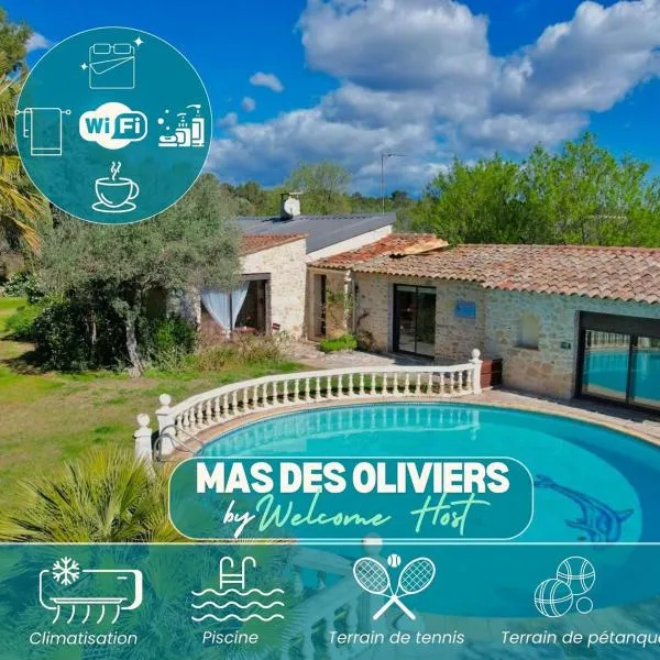 Mas des oliviers - Piscine/Tennis - 10 personnes, hotel v destinácii Marguerittes