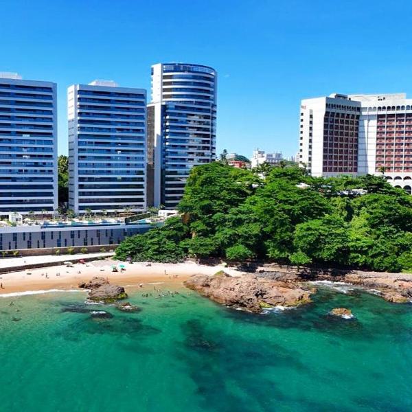 Apartamento sofisticado com acesso exclusivo à praia Beach Class Salvador