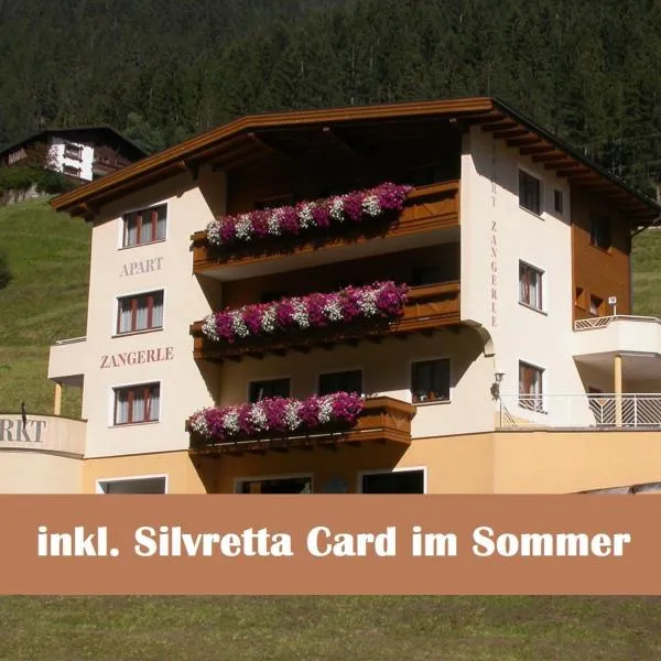 Apart Zangerle, hotel Kapplban
