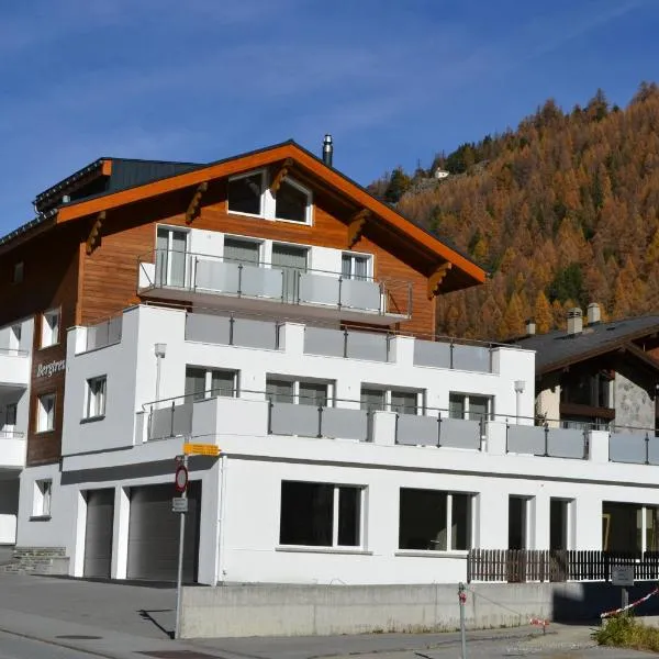 Haus Bergtreu, hotel v destinaci Saas-Grund
