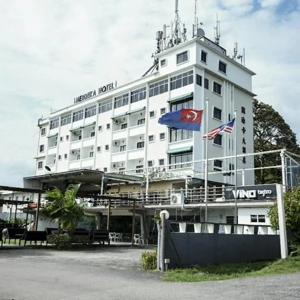 Merdeka Hotel Kluang、クルアンのホテル