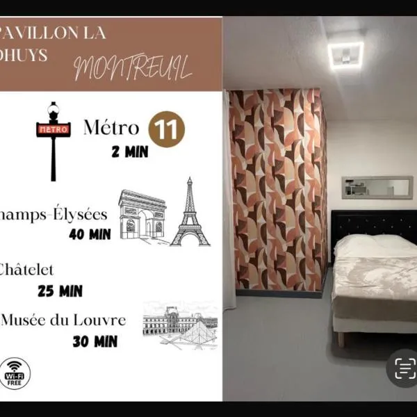 3 communes – hotel w mieście Montreuil