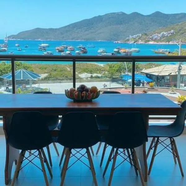 Apartamento frente ao Mar em Resort Pé na Areia