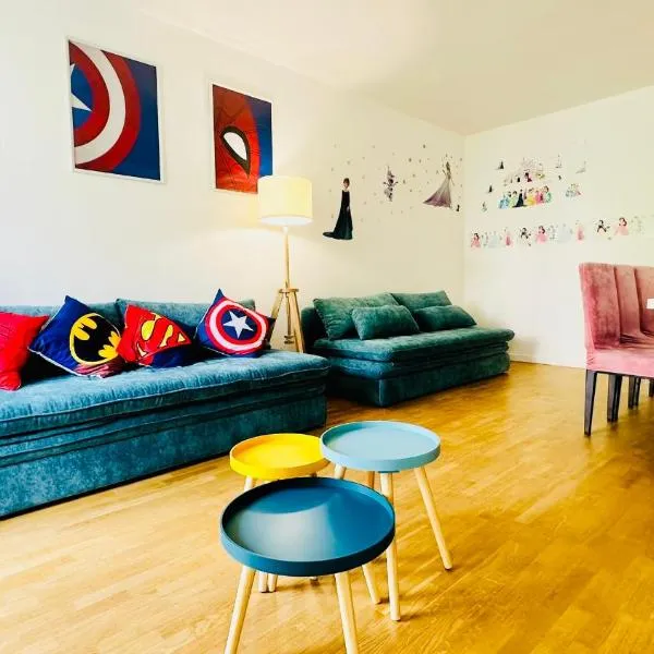 Mickey Mouse - Gare - Centre - Lac - Parking - Wifi, hotel di Bussy-Saint-Georges