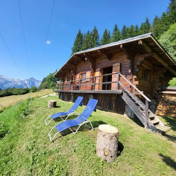 Chalet d'alpage avec vue incroyable – hotel w mieście Saint-Gervais-les-Bains