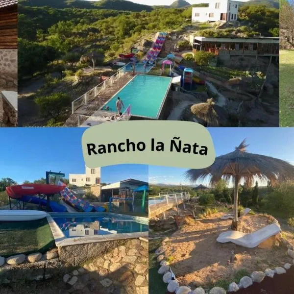 Cabañas y Toboganes Rancho la Ñata, hotel v destinaci Mina Clavero