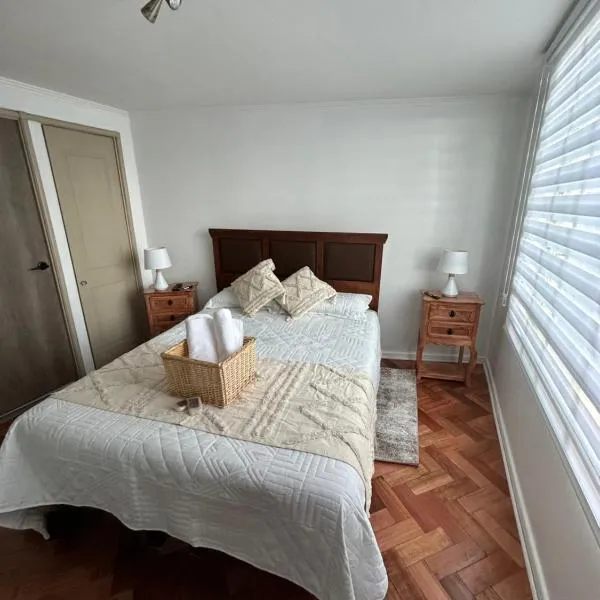 Encantador y hermoso apartamento en plaza italia para 2, hotel en Santiago