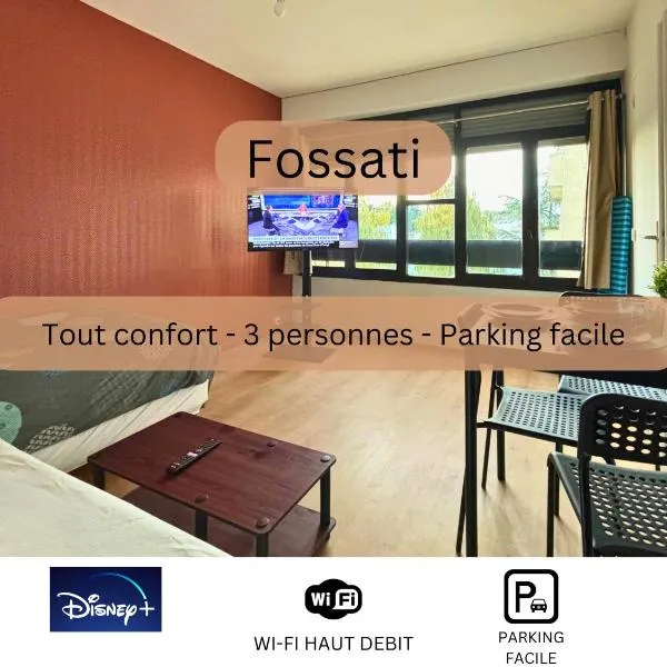 Fossati - Tout confort - 5mn à pied du centre ville #SirDest, hotel v destinácii Franconville