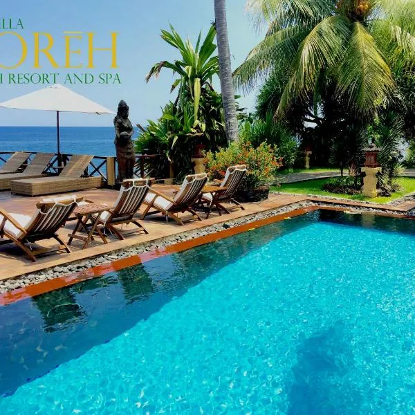 Villa Boreh Beach Resort and Spa, hotel i Tejakula