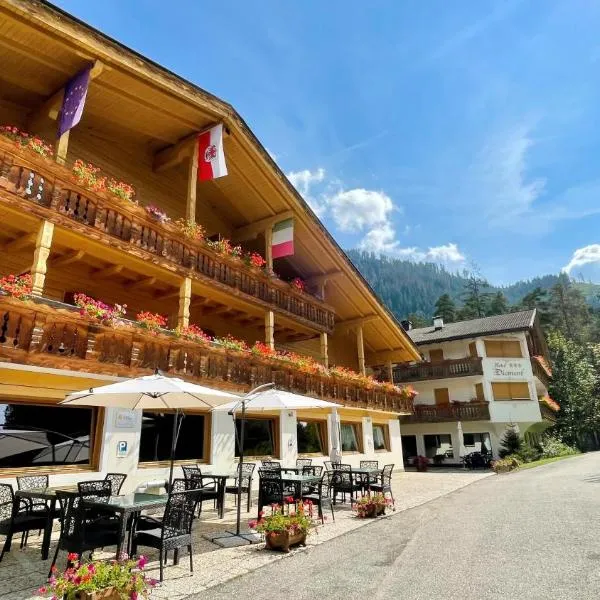 Chalet Hotel Diamant, hotel San Martino in Badiában
