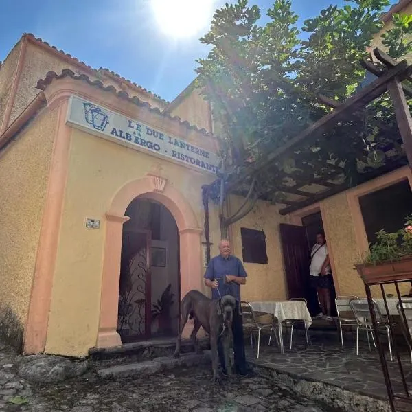 Le Due Lanterne, hotel Aietában