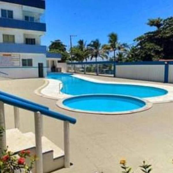 Apt 202 Frente para o Mar e Piscina Village das Ondas