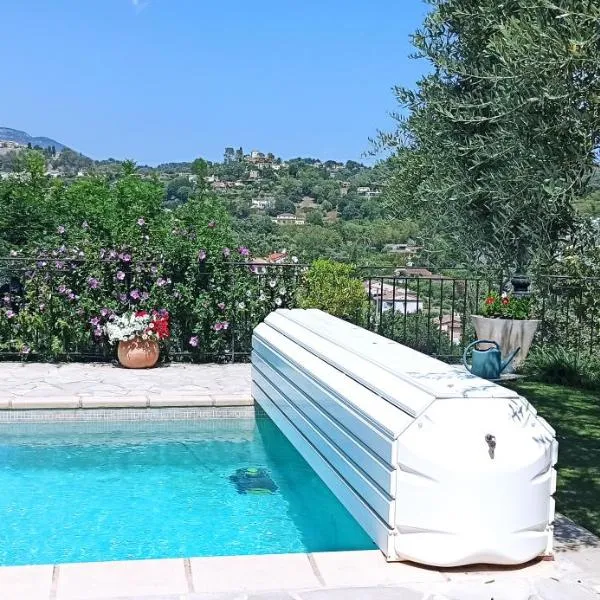 Chambre avec vue, hotel a La Colle-sur-Loup