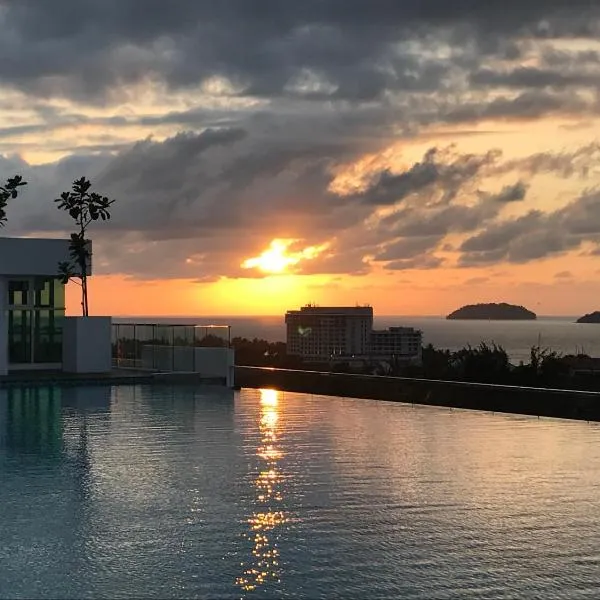 Sunset Seaview Vacation Condos Infinity Avenue、コタキナバルのホテル