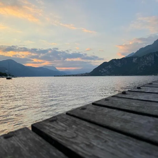 Viesnīca Al Piccolo Pontile Como lake pilsētā Mandello del Lario