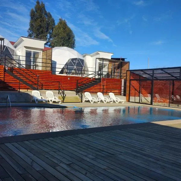 Glamping Domos Lago Rapel, hotel v destinaci El Estero