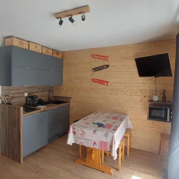 Studio cosy au pied des remontées,wifi,smart TV,parking – hotel w mieście Contamines-Montjoie