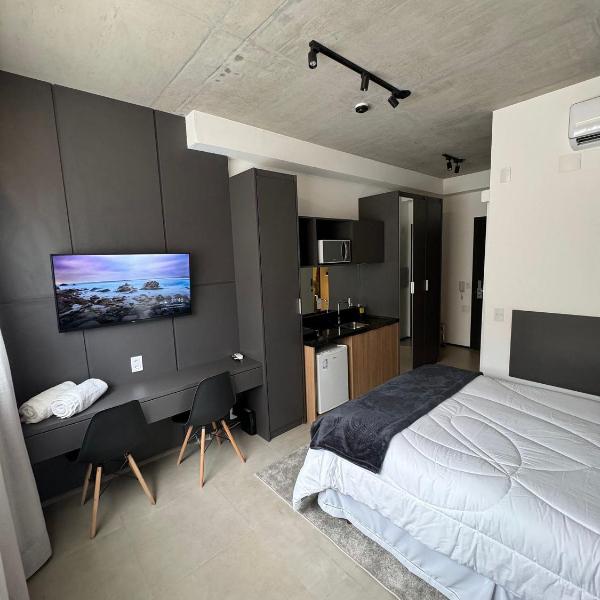 U_X | Studio lindo na Bela Vista próximo ao Hospital Sírio Libanês à 100 metros