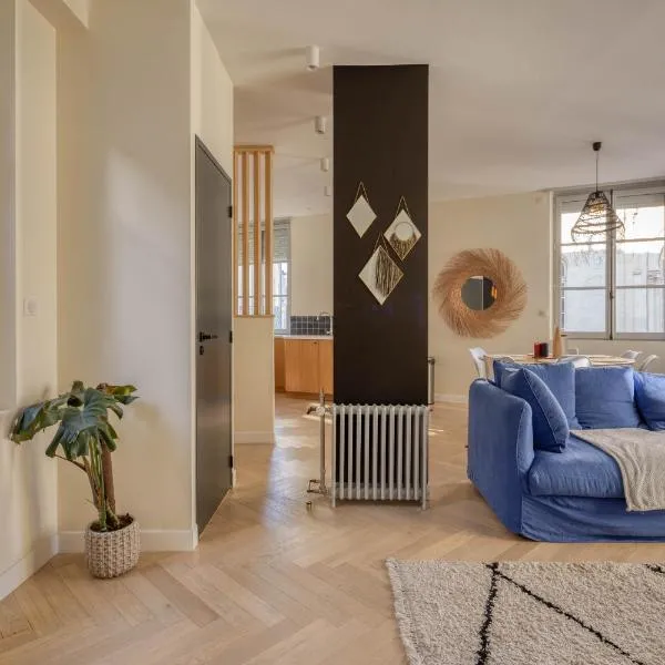 Appartement spacieux au cœur d'Angers étage 2 - 6 personnes, Hotel in Angers