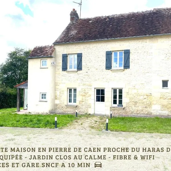La maison de Méguillaume proche Haras du Pin - 5 pers – hotel w mieście Gouffern en Auge
