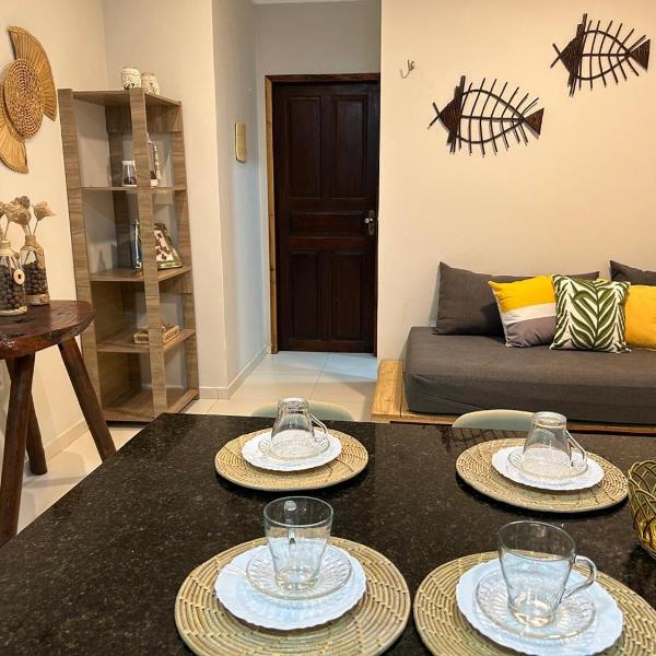Studio pé na areia com 2 quartos, sala e cozinha - Foto 4