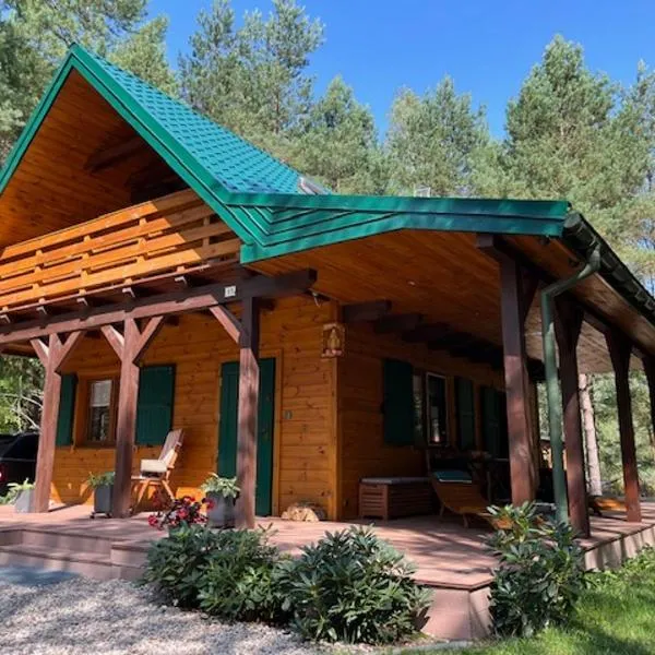 Domek Zielona Sowa, hotel v destinaci Siemianówka