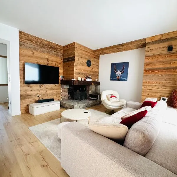 Appart hyper centre Font Romeu, avec garage et parking, hotel v destinaci Font-Romeu