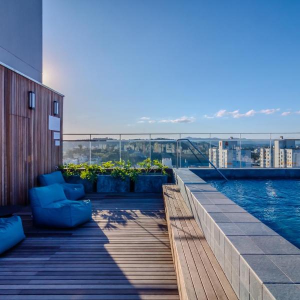 Loft Novo todo Mobiliado com WIFI Piscina e próximo a Oktober - Foto 4