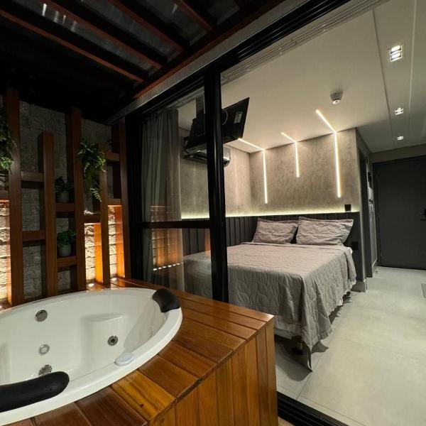 Flat Moderno com Jacuzzi Privativa