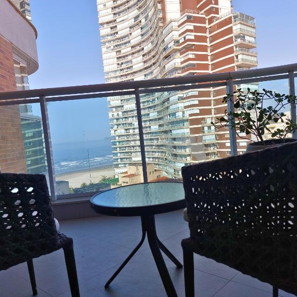 Book Santos Unique 1604 Vista Mar Pertinho da Praia