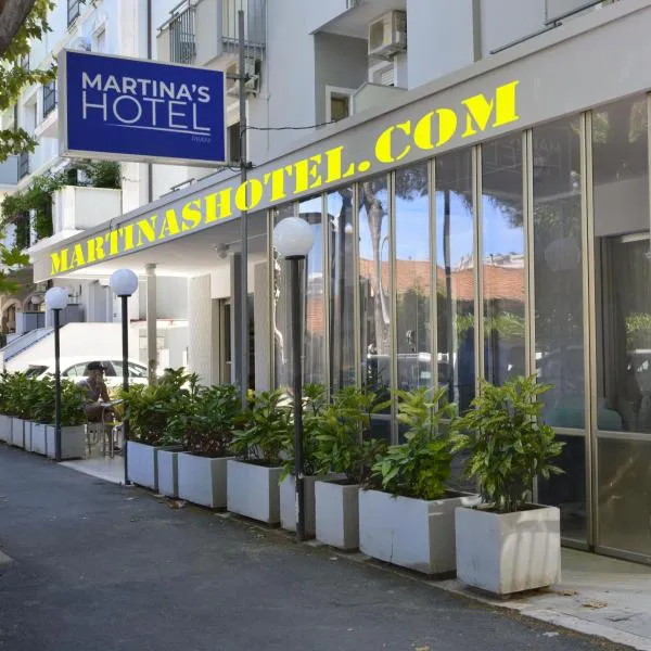 Martina's Hotel、リミニのホテル